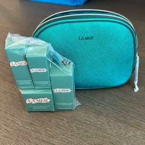 NEW La Mer Trial Set and Cosmetic Bag